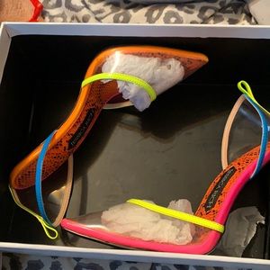 Jessica Rich Love Pump Rainbow heels